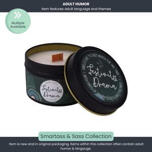 Festivity Drama – Brown Sugar Wood Wick Candle (4oz)